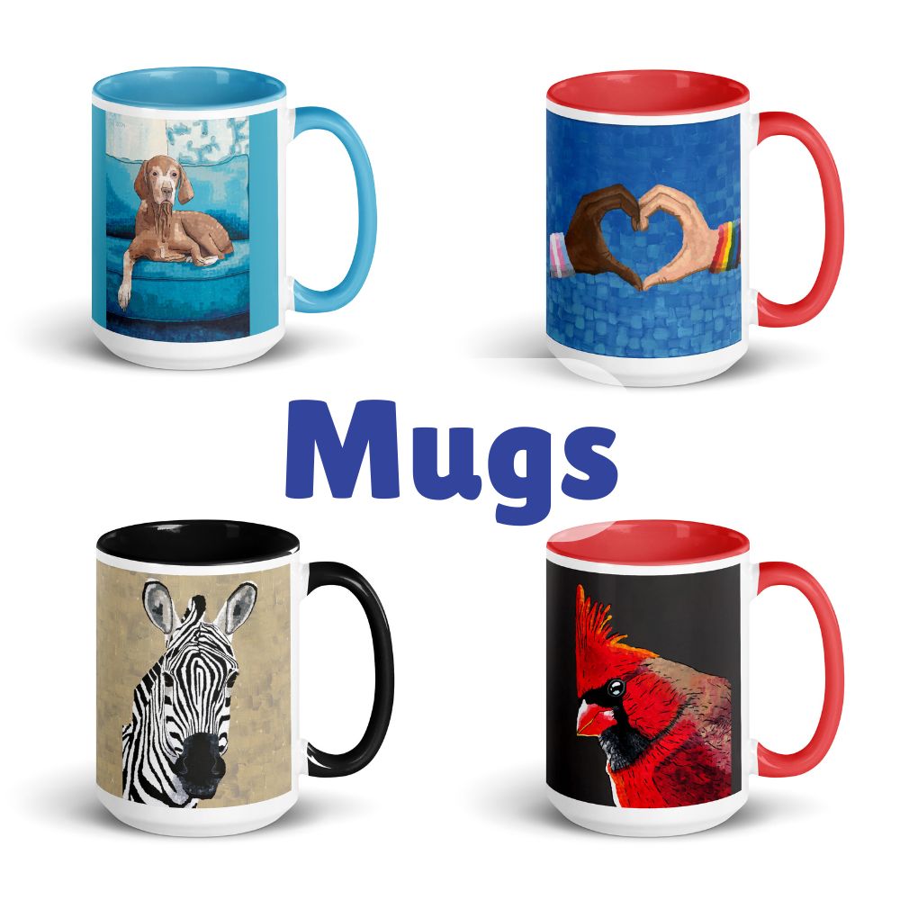 Mugs - Mugs - Dorrin Gingerich Art - Mugs Dorrin Gingerich Art