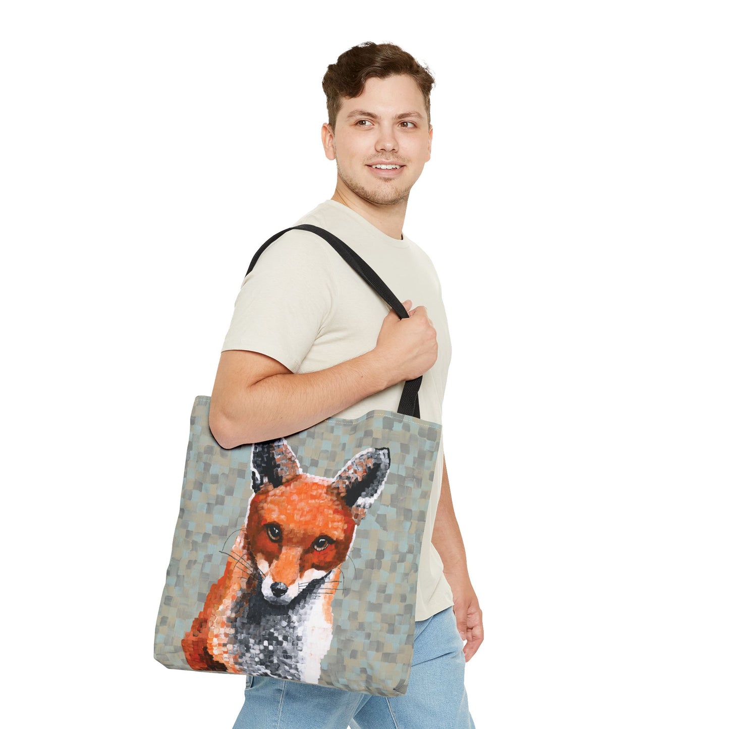 Red Fox Tote Bag