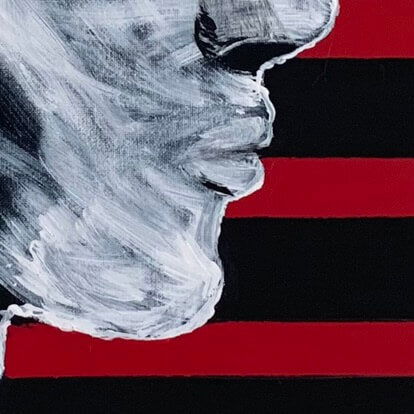 Chosen Ignorance | 16x20 | ORIGINAL - Chosen Ignorance | 16x20 | ORIGINAL - Dorrin Gingerich Art - Chosen Ignorance | 16x20 | Acrylic Paint on Canvas Dorrin Gingerich Art