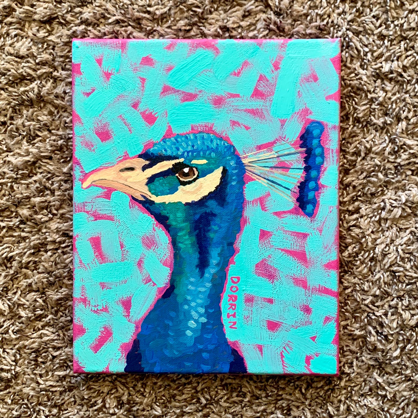 Peacock | 8x10 | ORIGINAL