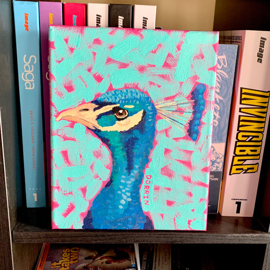 Peacock | 8x10 | ORIGINAL