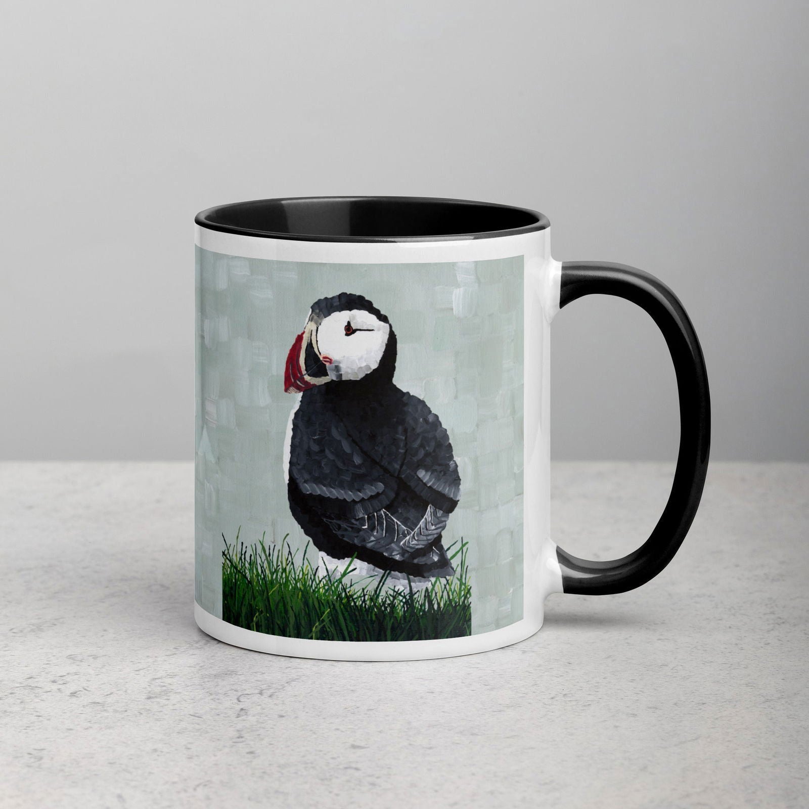 Puffin Mug - Dorrin Gingerich Art