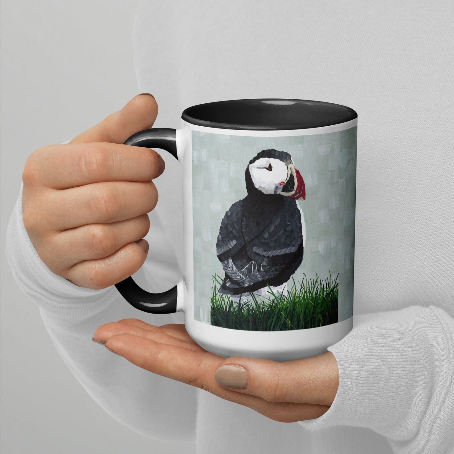 Puffin Mug - Dorrin Gingerich Art