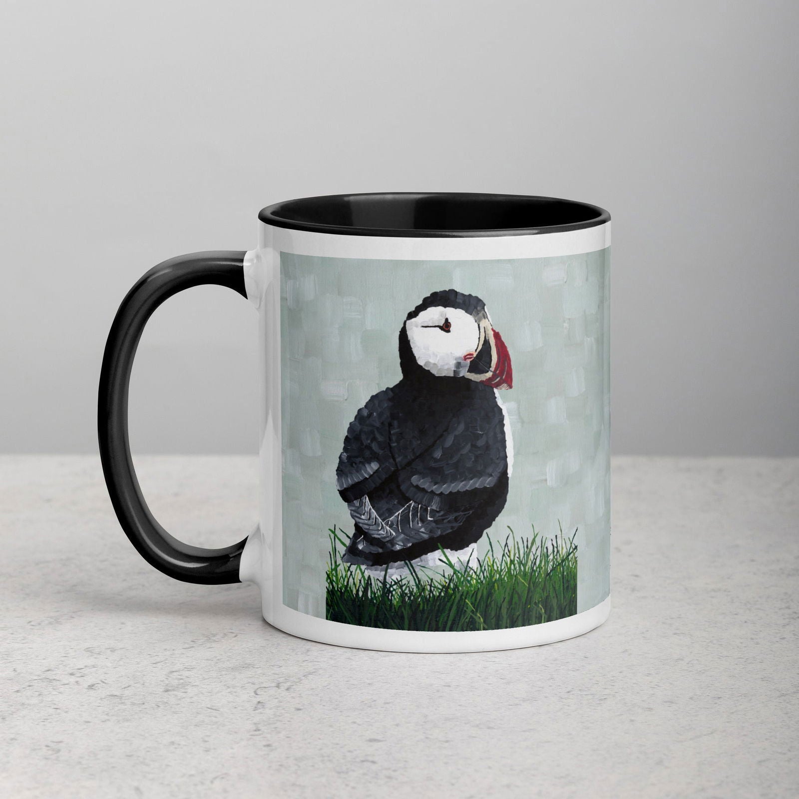 Puffin Mug - Dorrin Gingerich Art
