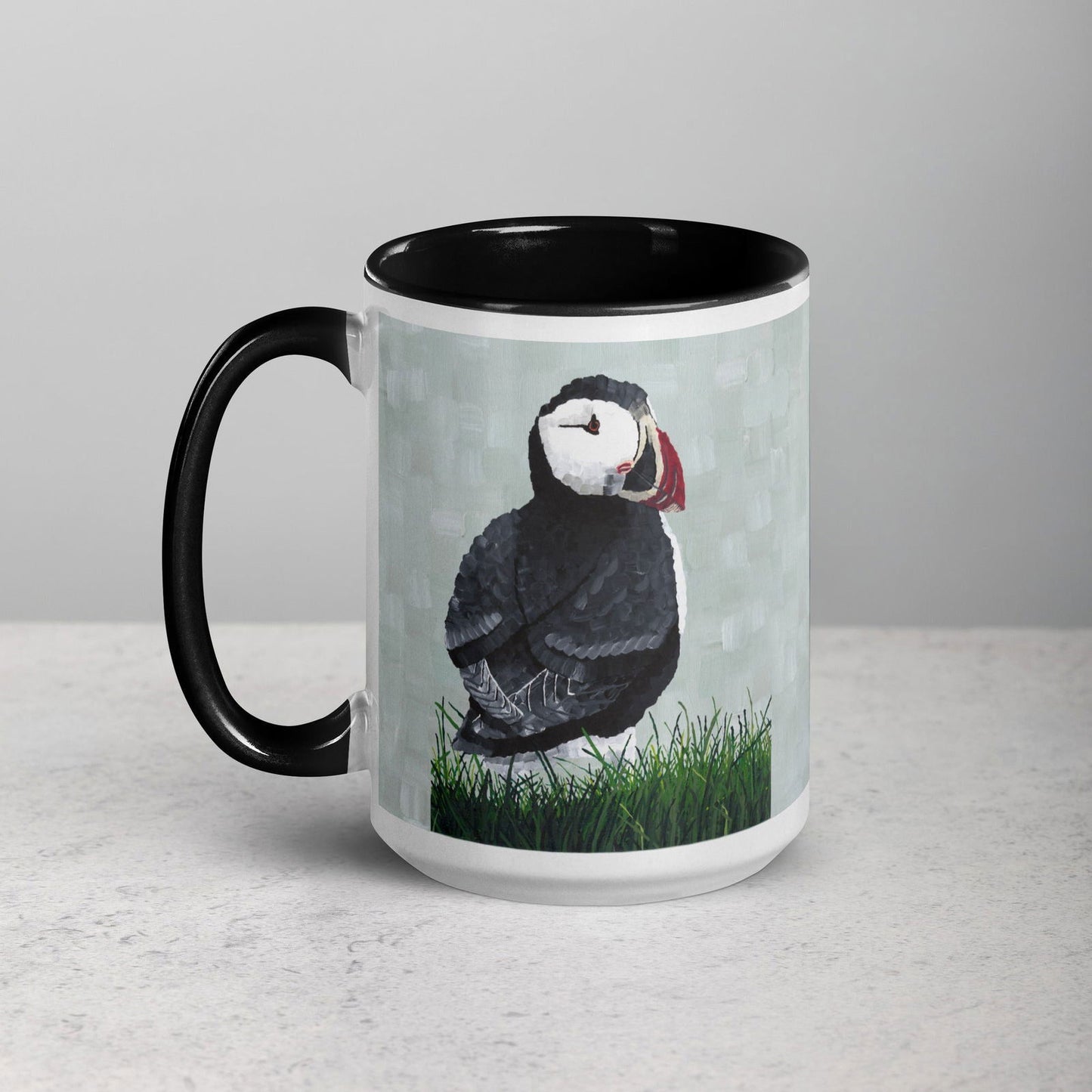Puffin Mug - Dorrin Gingerich Art