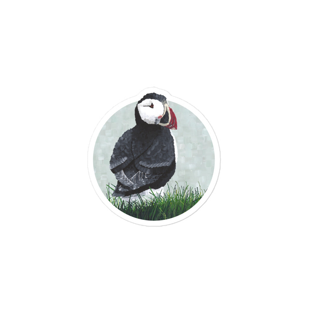 Puffin Sticker - Dorrin Gingerich Art