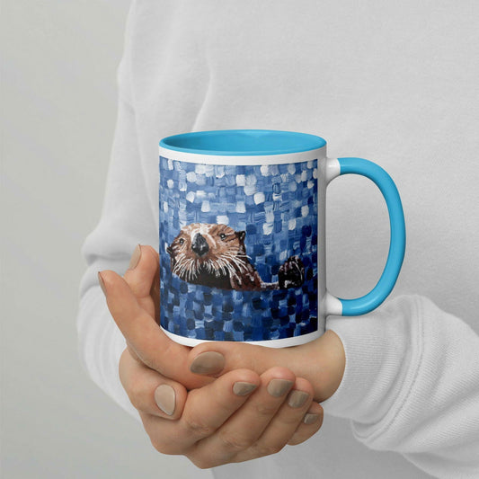Sea Otter Mug - Dorrin Gingerich Art