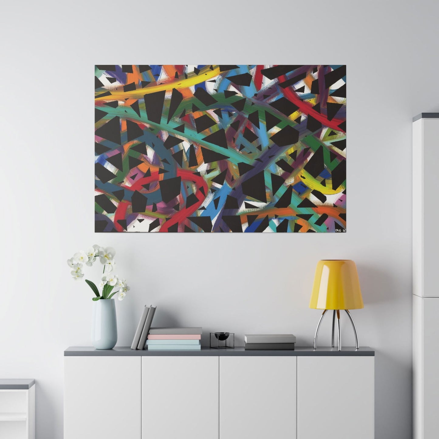 Shop Cross Roads — premium shop canvas art piece for contemporary design lovers.