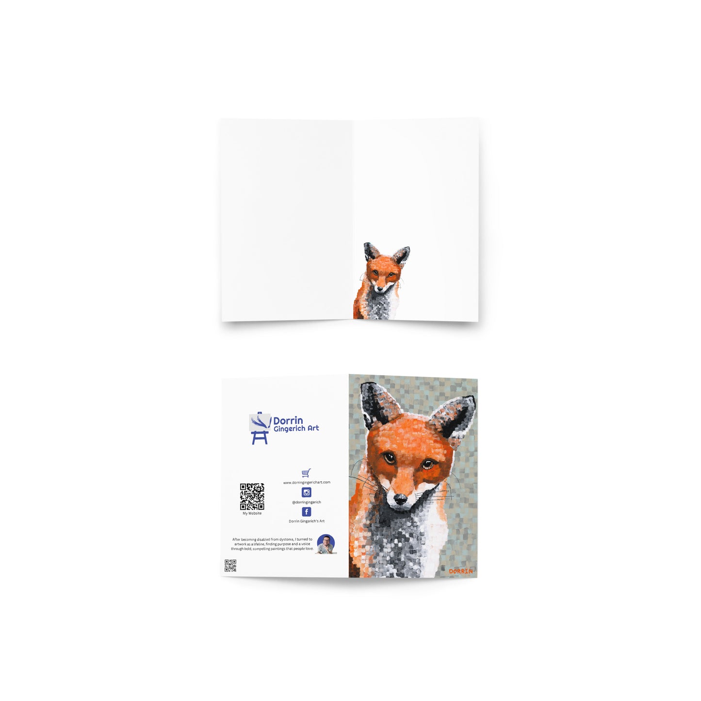 Red Fox Greeting Card