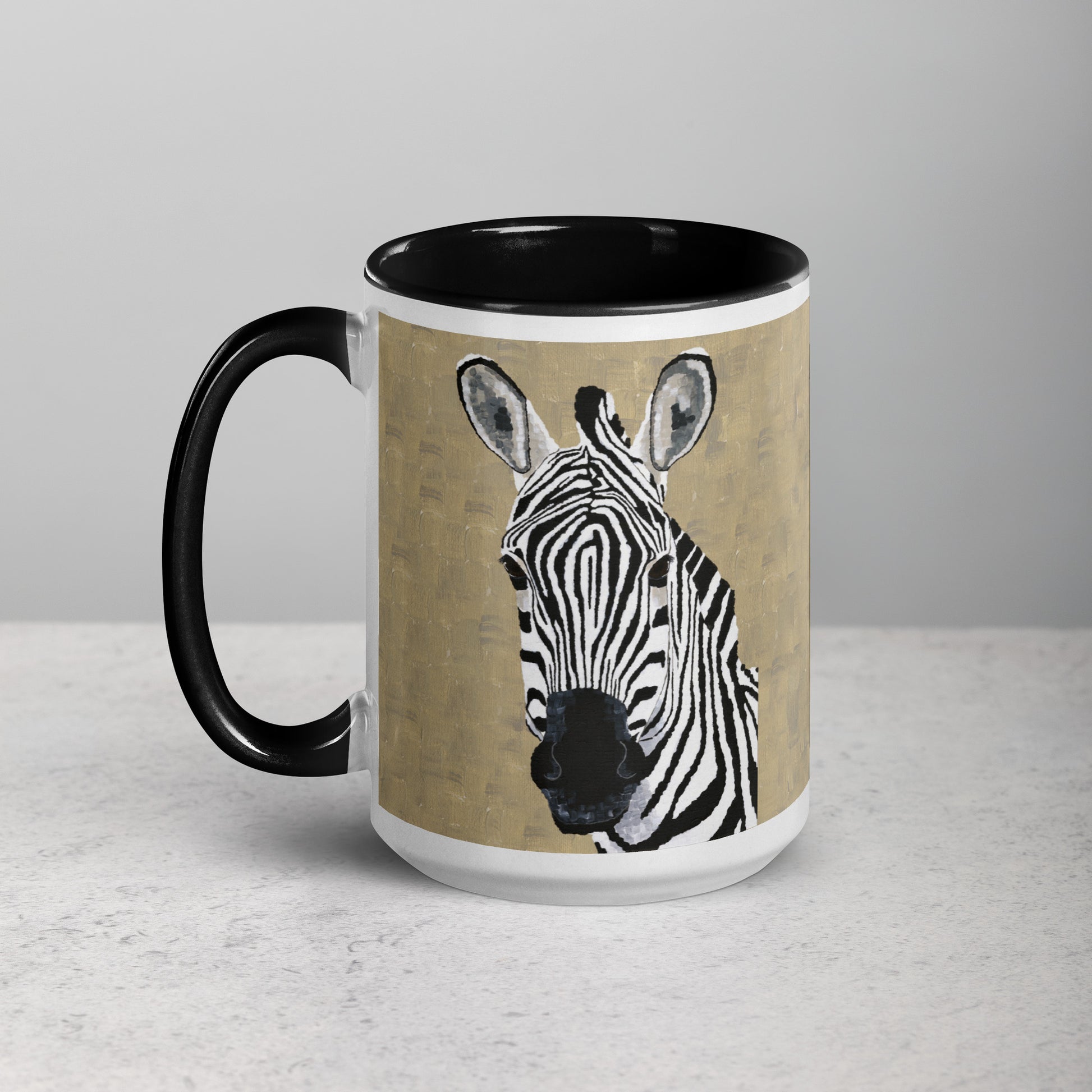 Zebra 1 Mug Dorrin Gingerich Art