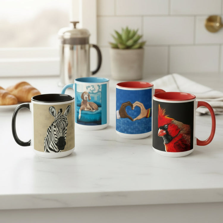 Mugs - Mugs - Dorrin Gingerich Art - Mugs Dorrin Gingerich Art