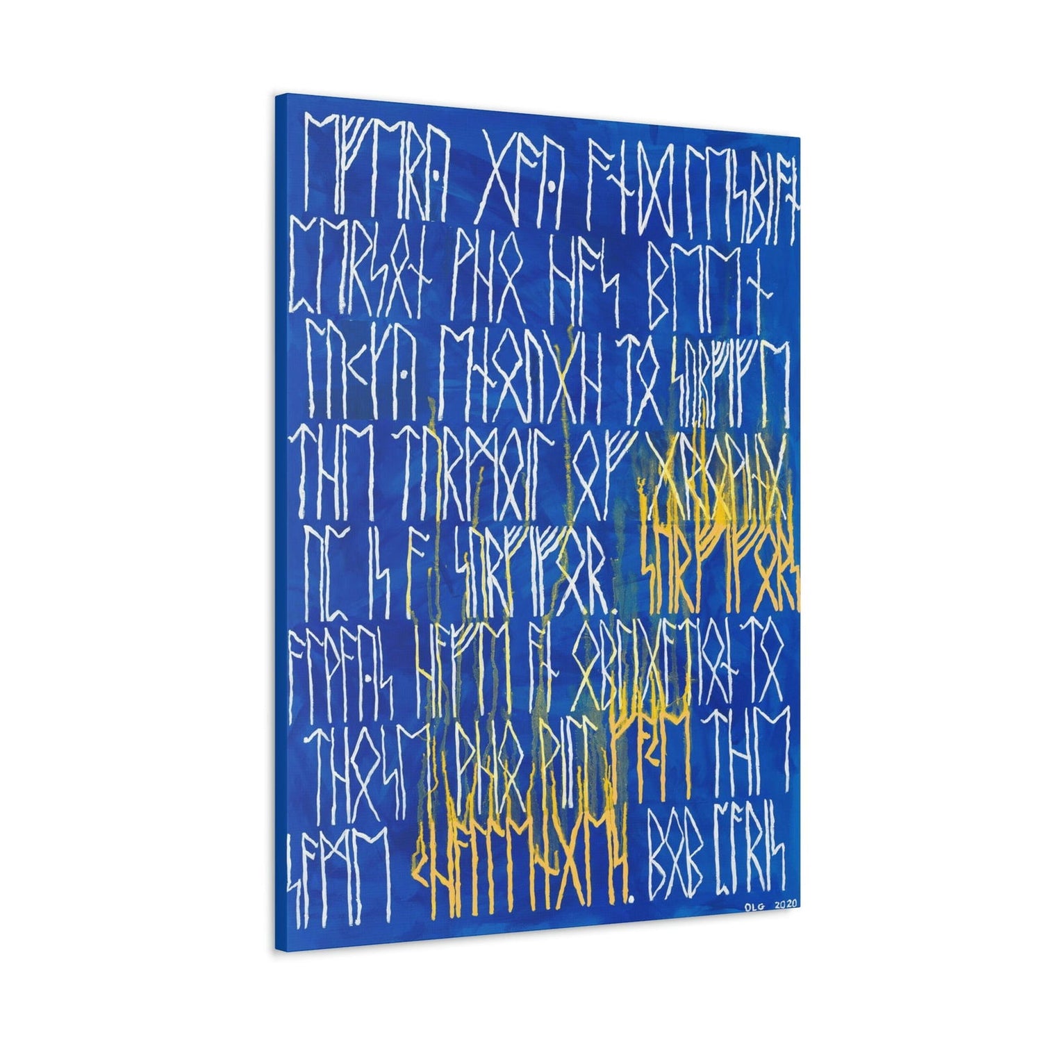 Norse Runes Message - Norse Runes Message - Dorrin Gingerich Art - 
