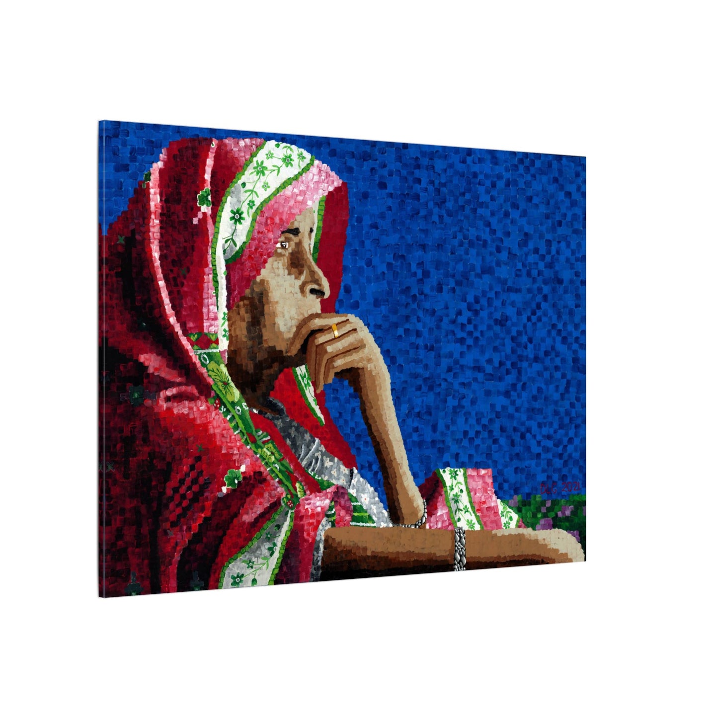 Indian Woman at Wedding | Canvas Print