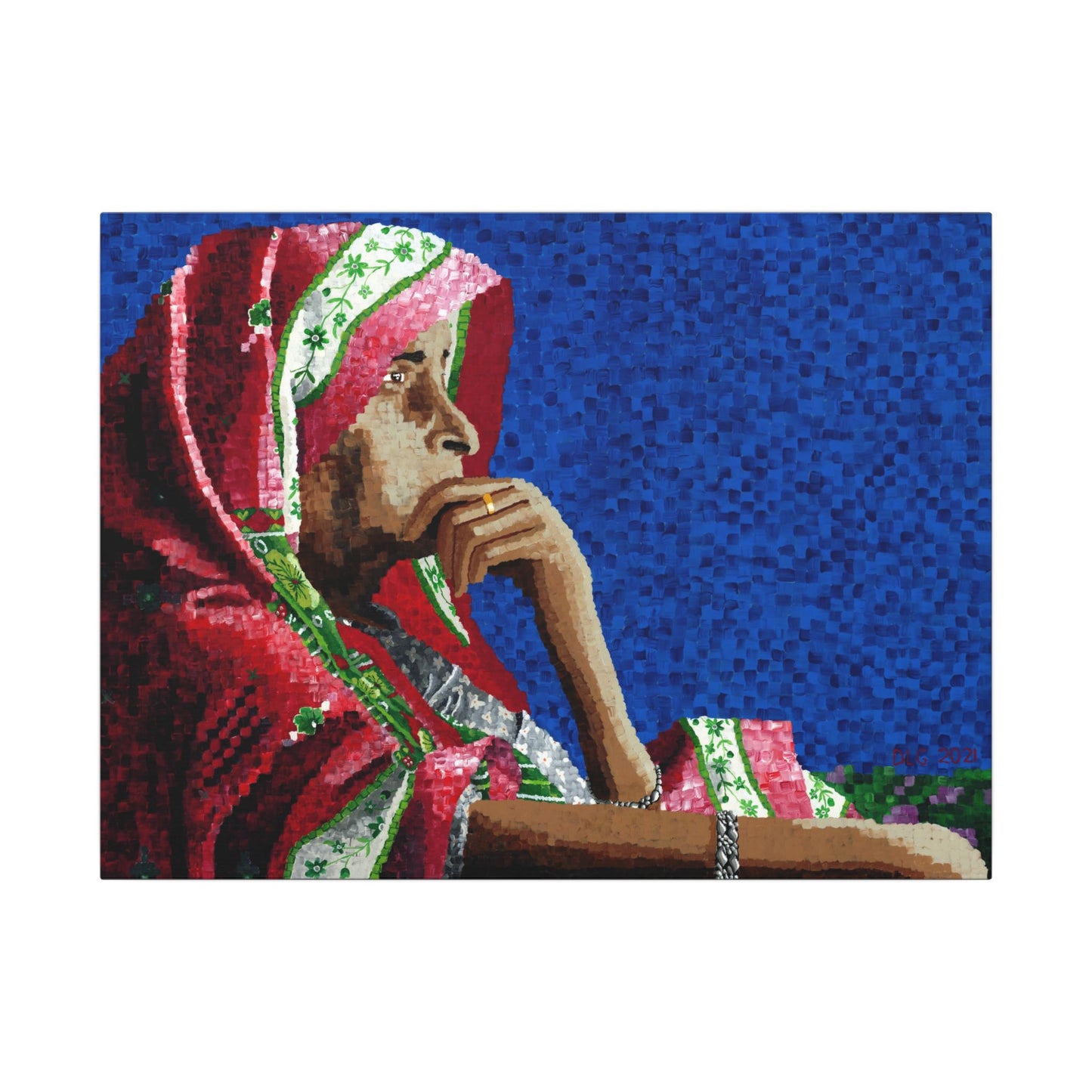 Indian Woman at Wedding | Canvas Print