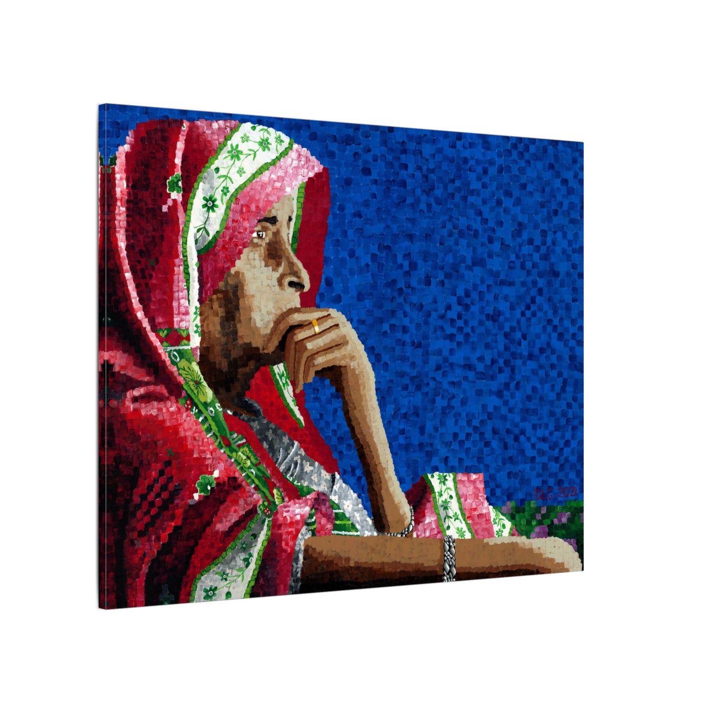 Indian Woman at Wedding | Canvas Print