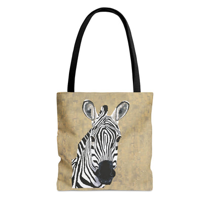 Zebra 1 Tote Bag Dorrin Gingerich Art