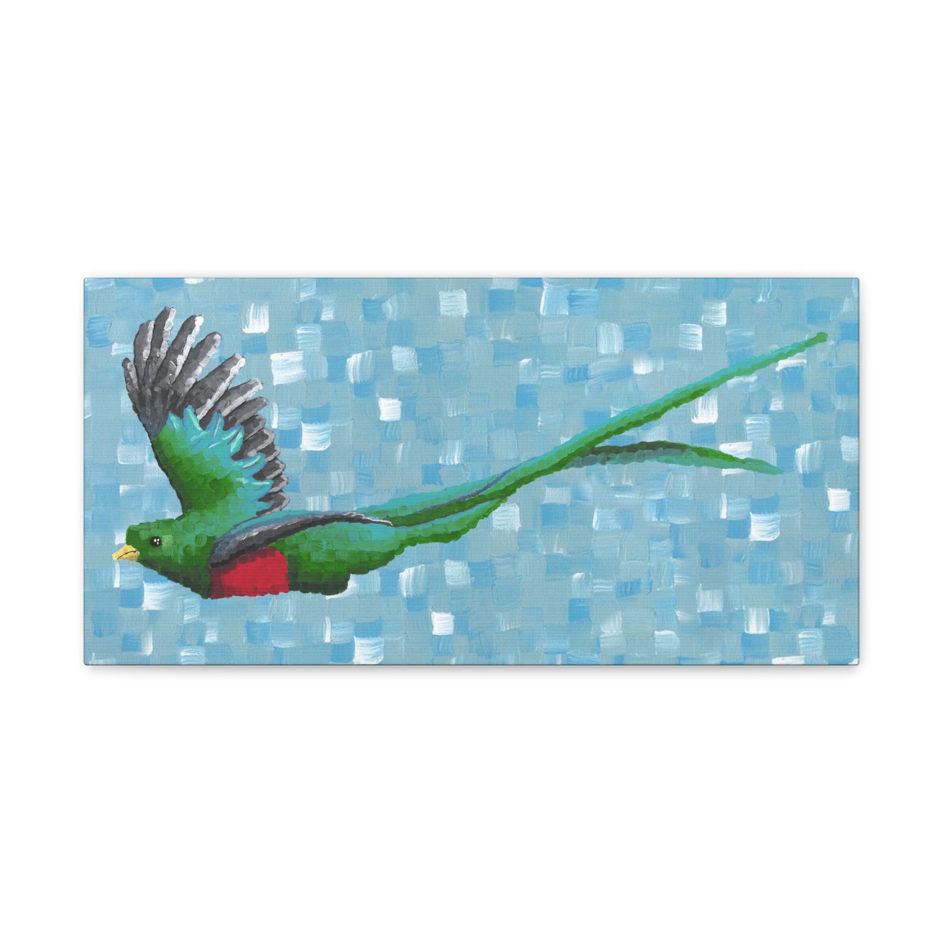Quetzal 1 Canvas Print Dorrin Gingerich Art