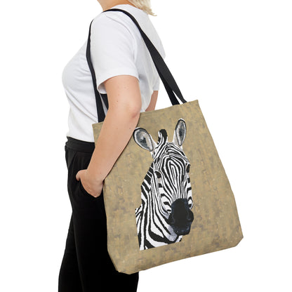 Zebra 1 Tote Bag Dorrin Gingerich Art