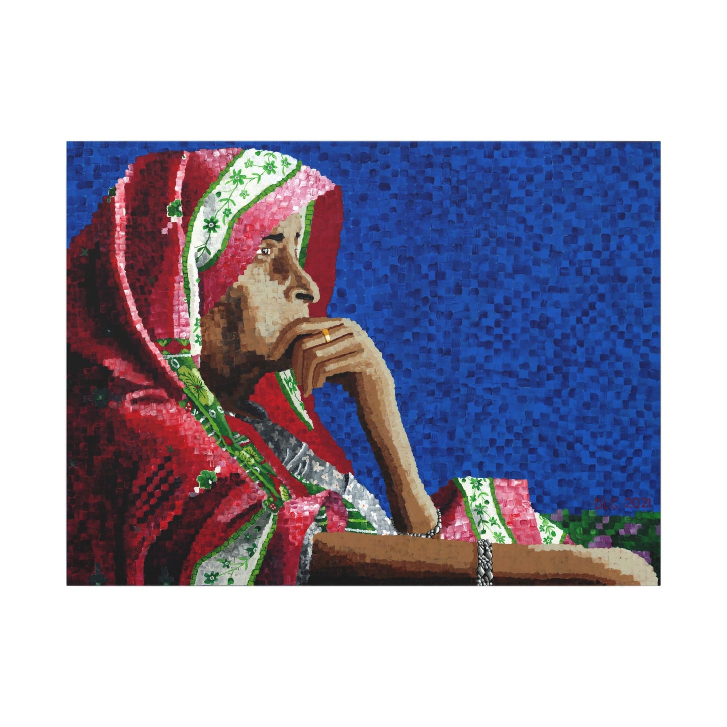 Indian Woman at Wedding | Canvas Print