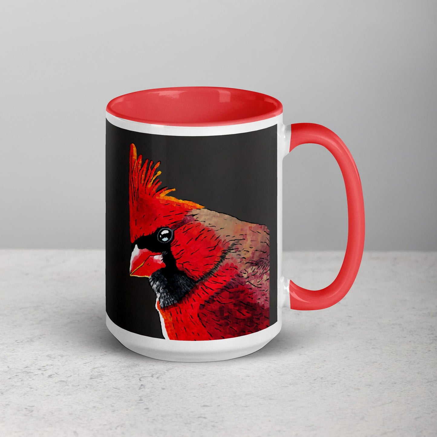 Cardinal Mug - Dorrin Gingerich Art