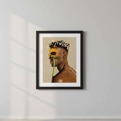 Sunflower Vision | Art Print on Paper