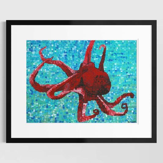 Octopus | Art Print on Paper