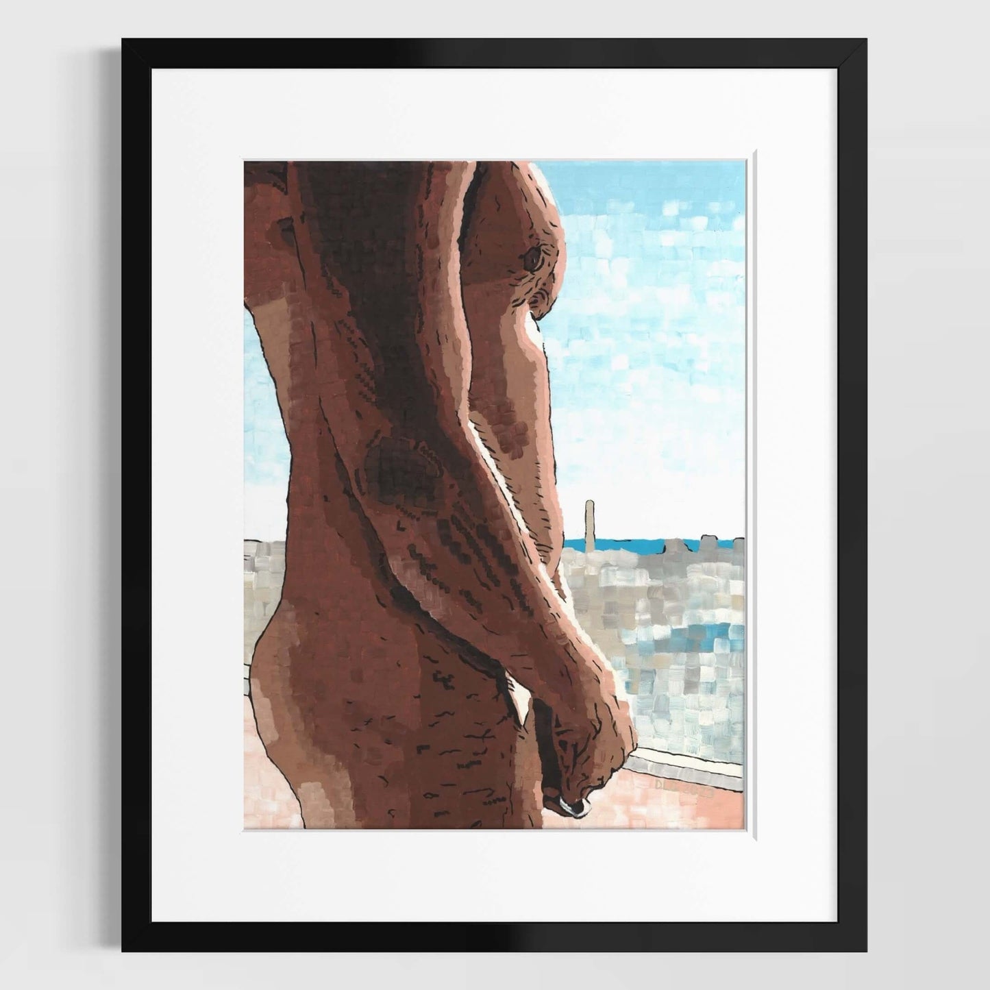 Naked Window | Art Print