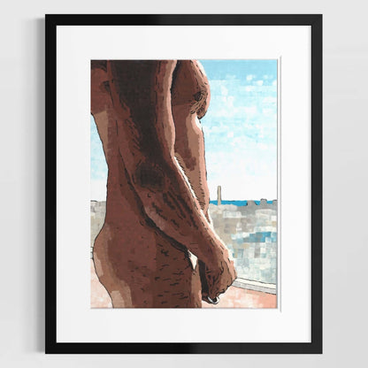 Naked Window | Art Print