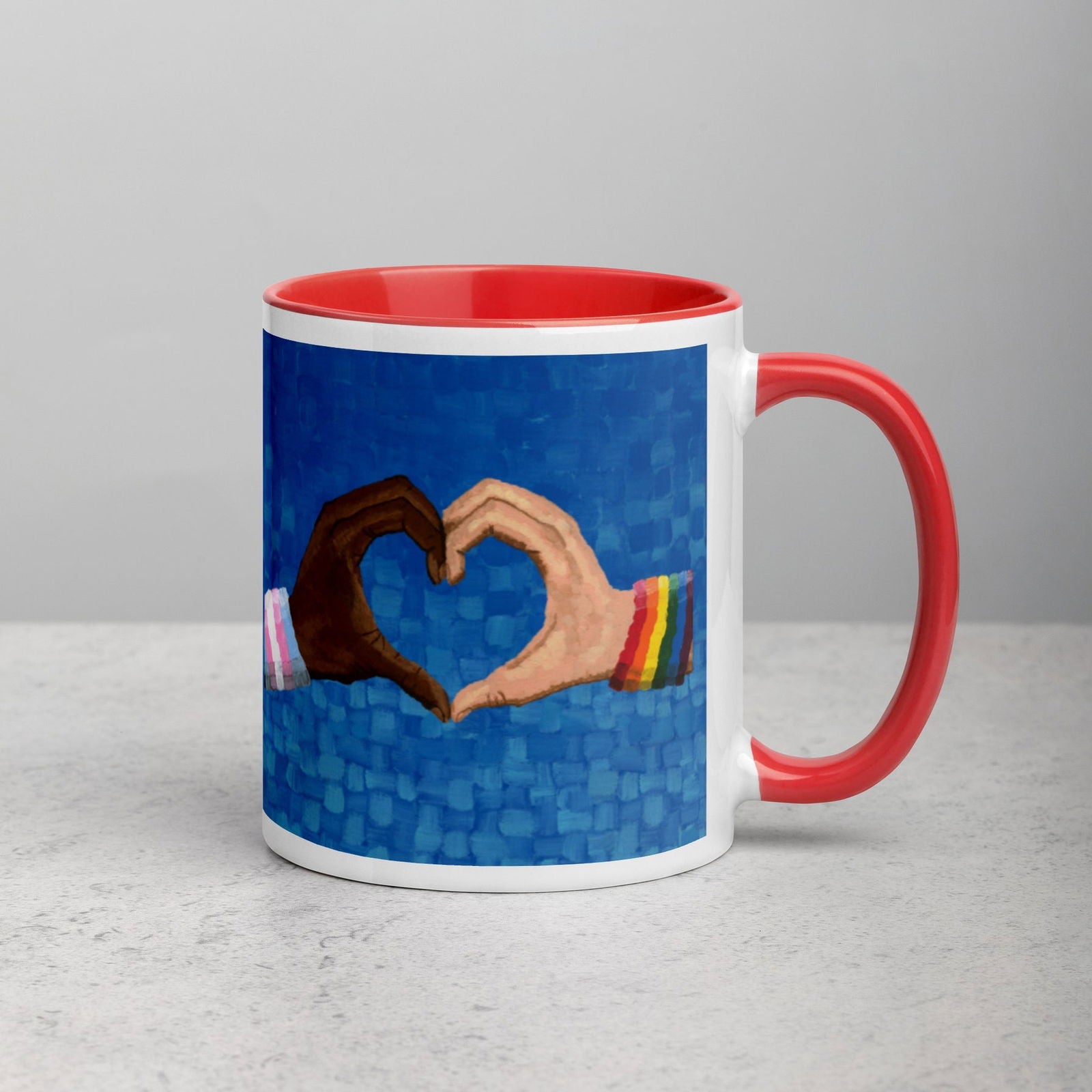 Loving Pride Mug - Loving Pride Mug - Dorrin Gingerich Art - Loving Pride Mug Dorrin Gingerich Art