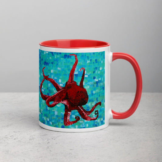 Octopus Mug - Octopus Mug - Dorrin Gingerich Art - Octopus 1 Mug Dorrin Gingerich Art