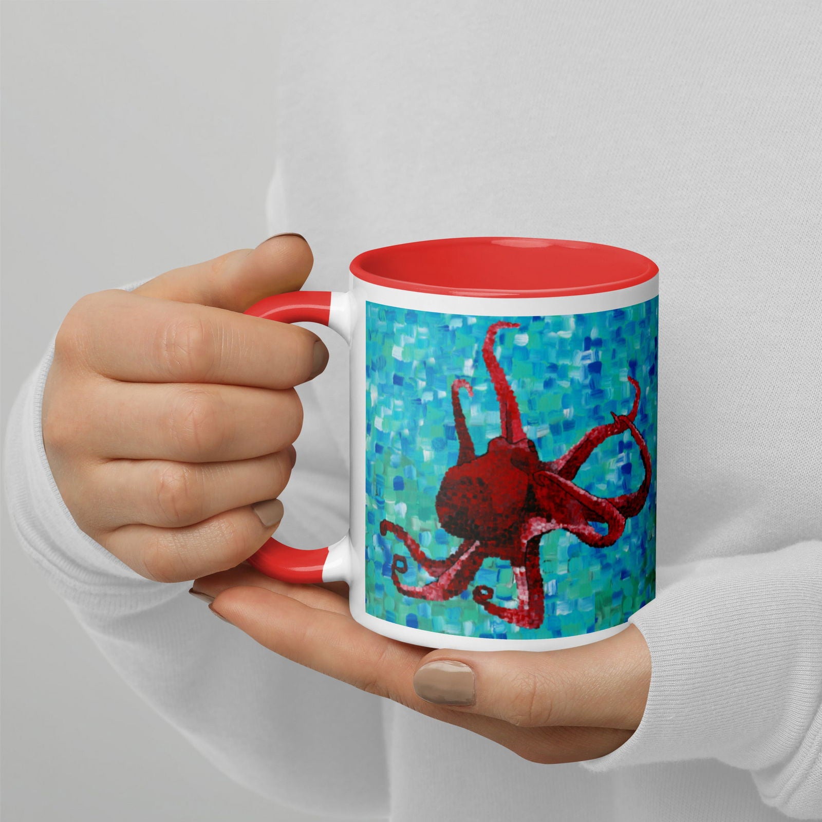 Octopus Mug - Octopus Mug - Dorrin Gingerich Art - Octopus 1 Mug Dorrin Gingerich Art