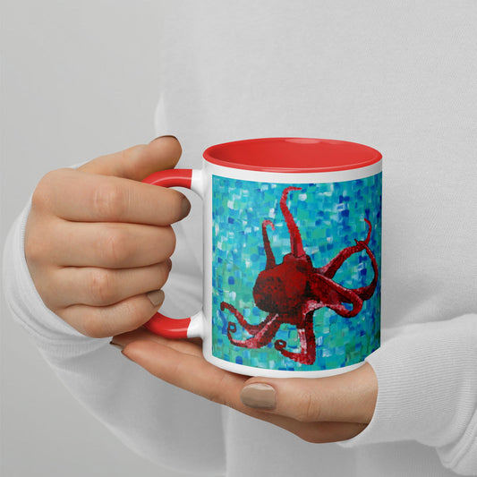Octopus Mug - Octopus Mug - Dorrin Gingerich Art - Octopus 1 Mug Dorrin Gingerich Art