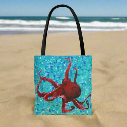 Octopus Tote Bag - Dorrin Gingerich Art