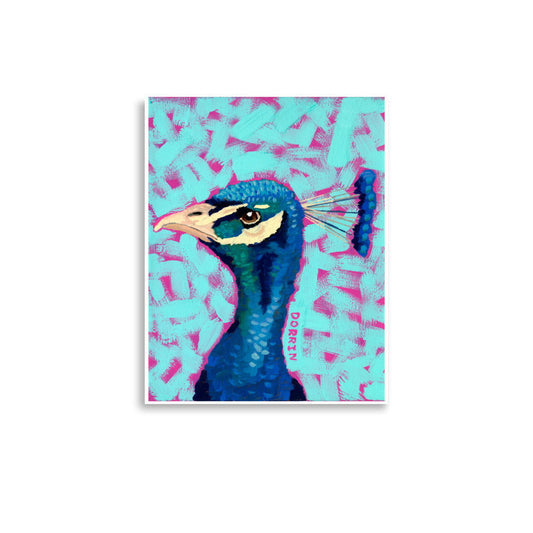 Peacock | Art Print - Peacock | Art Print - Dorrin Gingerich Art - Peacock Paper Print 11x14