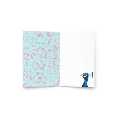 Peacock Greeting Cards - Dorrin Gingerich Art