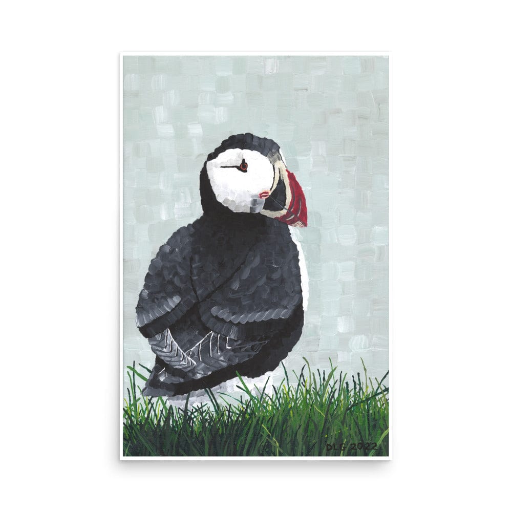 Puffin Art Print - Dorrin Gingerich Art