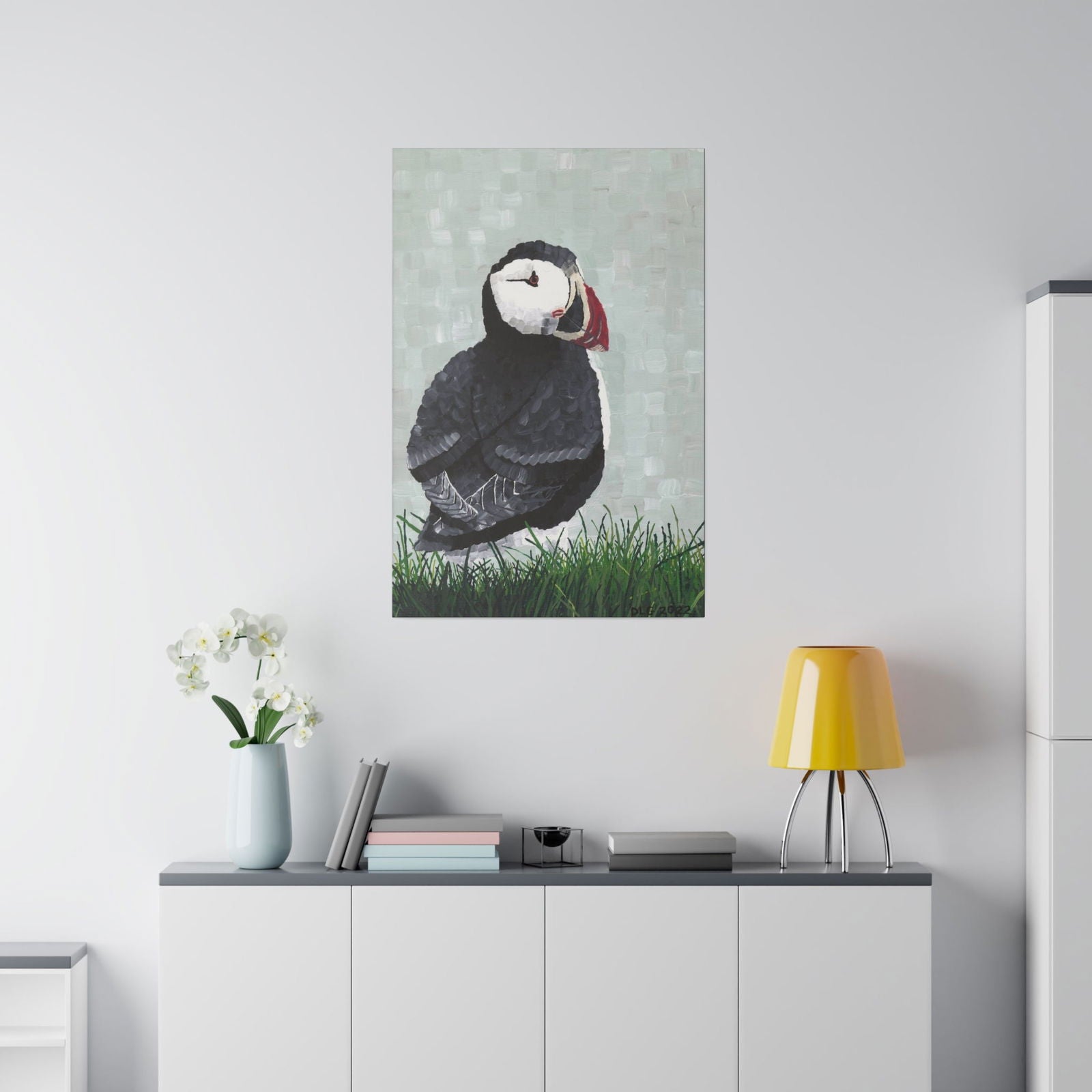 Puffin | Canvas Art Prints - Puffin | Canvas Art Prints - Dorrin Gingerich Art - Puffin | Canvas Art Prints Dorrin Gingerich Art