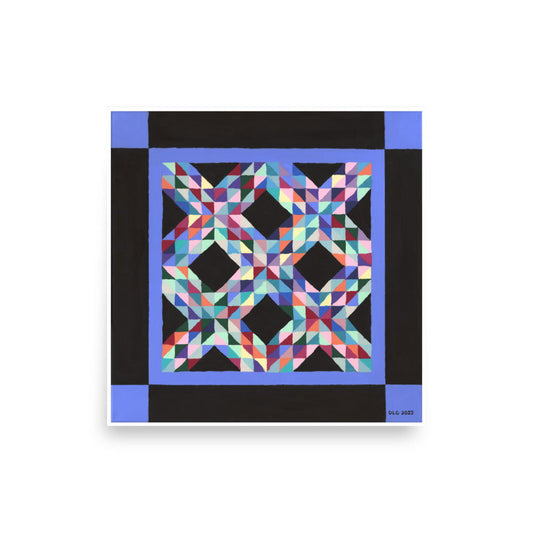 Quilt Art Print - Quilt Art Print - Dorrin Gingerich Art - Quilt 1 Matte Print Dorrin Gingerich Art