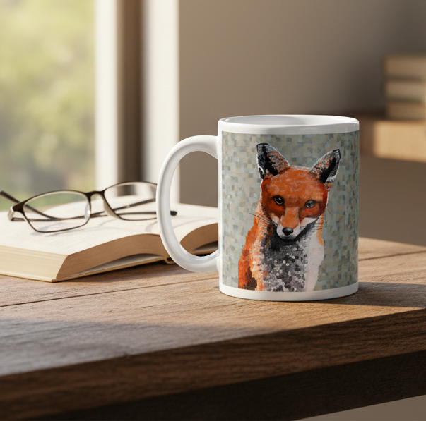 Red Fox | Mug Dorrin Gingerich Art