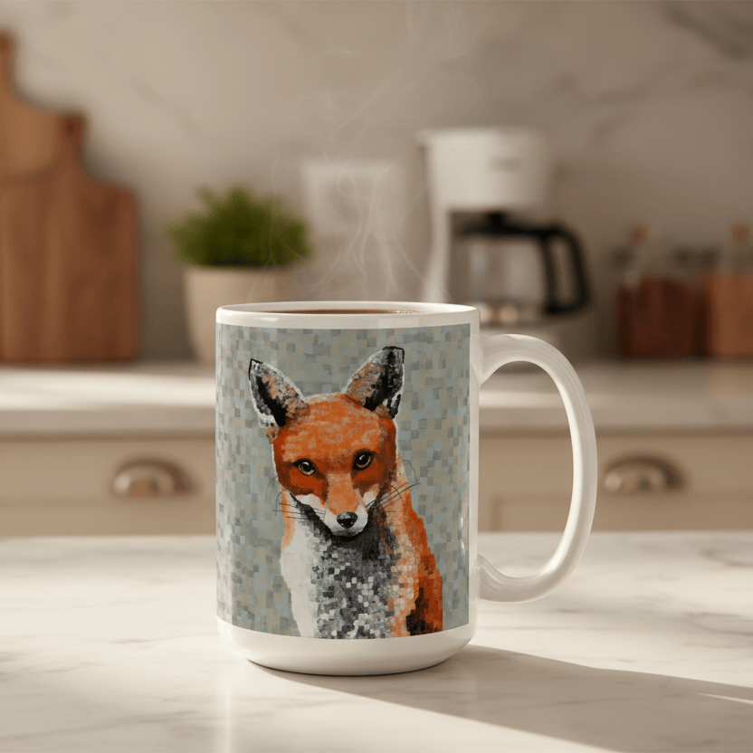 Red Fox | Mug Dorrin Gingerich Art