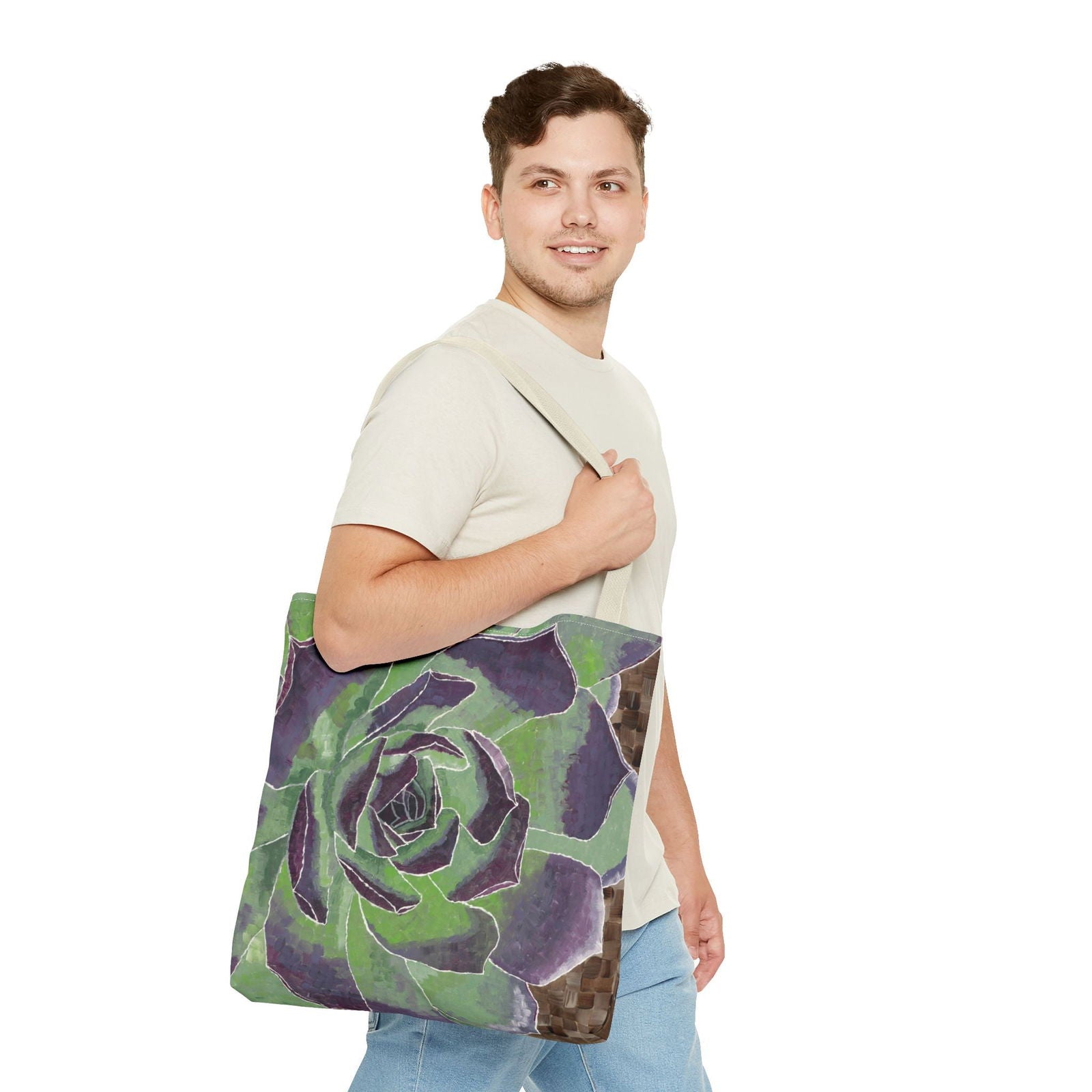 Succulent Tote Bag - Succulent Tote Bag - Dorrin Gingerich Art - Succulent Tote Bag Dorrin Gingerich Art