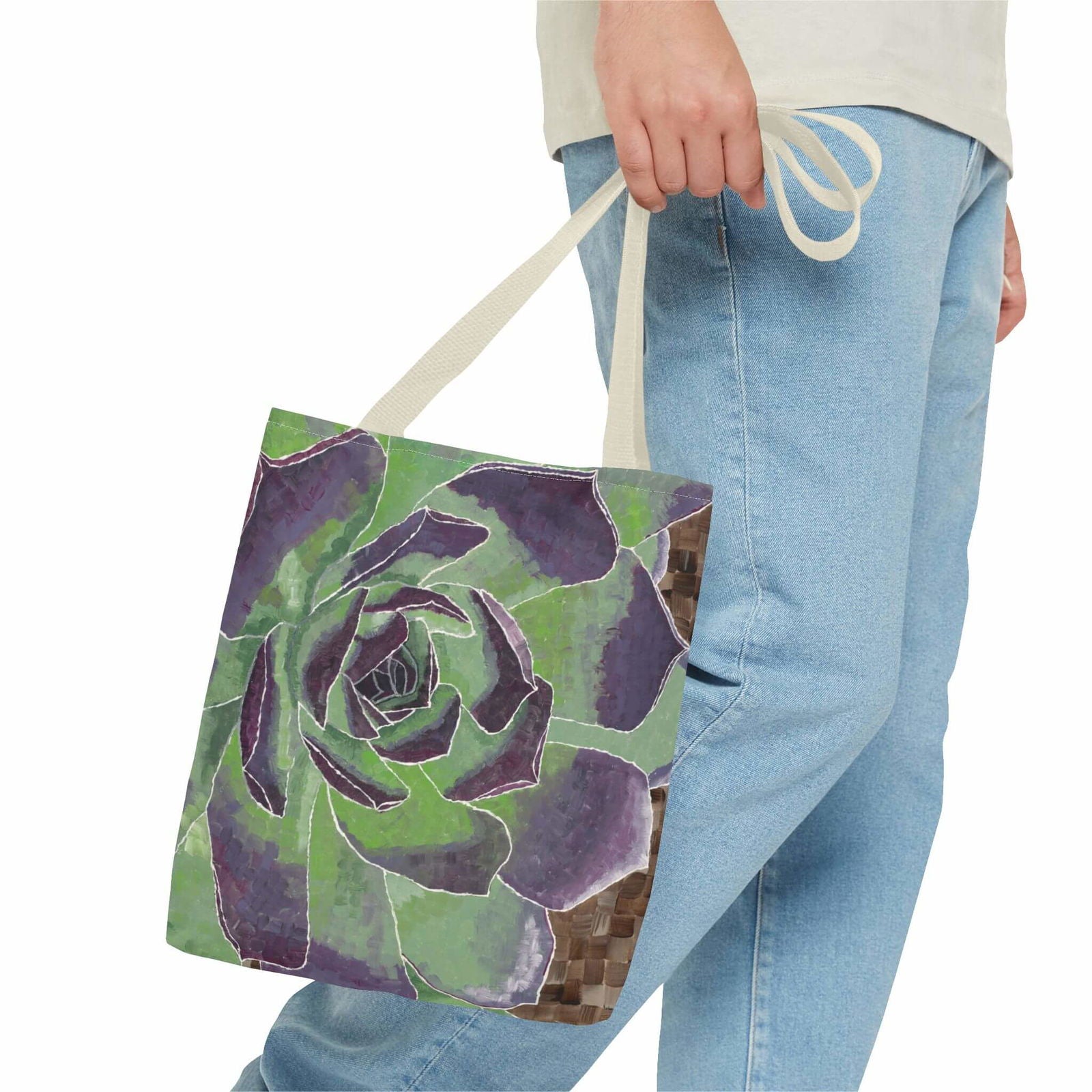 Succulent Tote Bag - Succulent Tote Bag - Dorrin Gingerich Art - Succulent Tote Bag Dorrin Gingerich Art