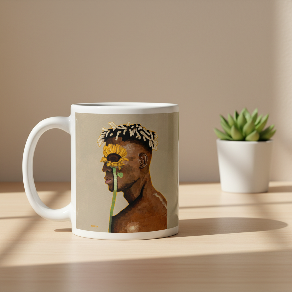 Sunflower Vision | Mug Dorrin Gingerich Art