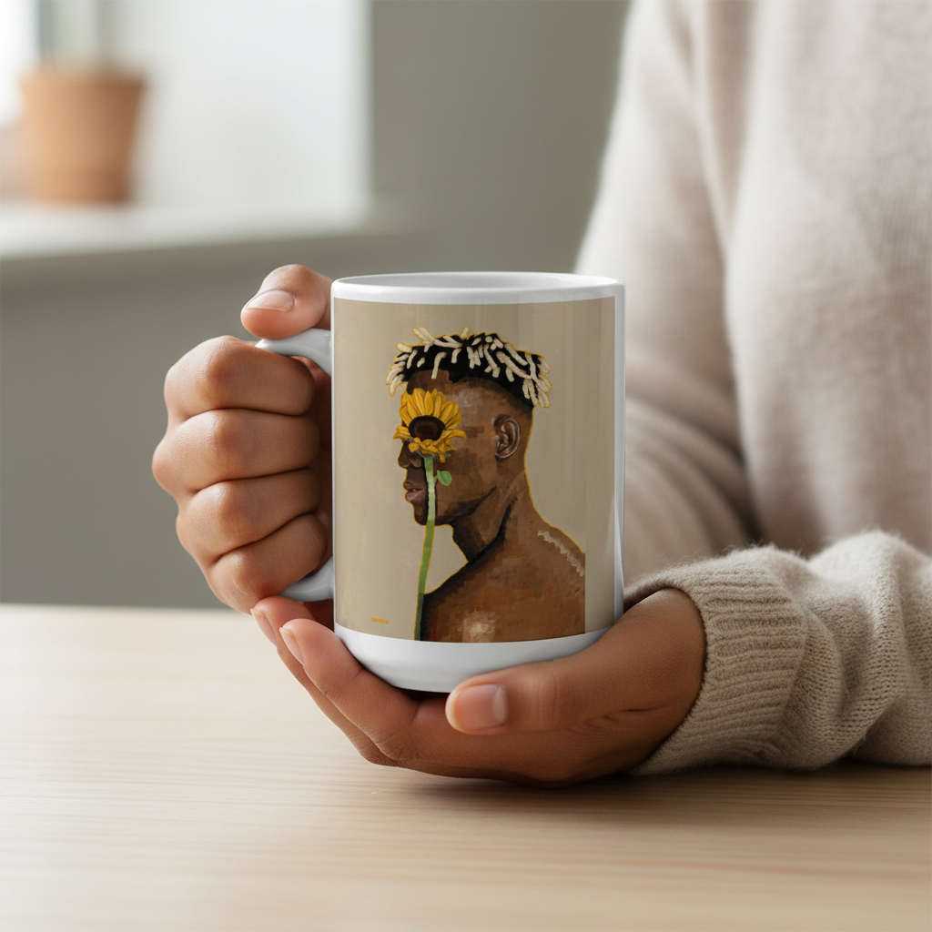 Sunflower Vision | Mug Dorrin Gingerich Art