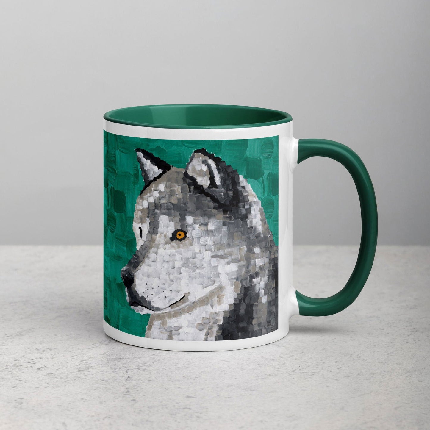 Wolf Mug - Dorrin Gingerich Art