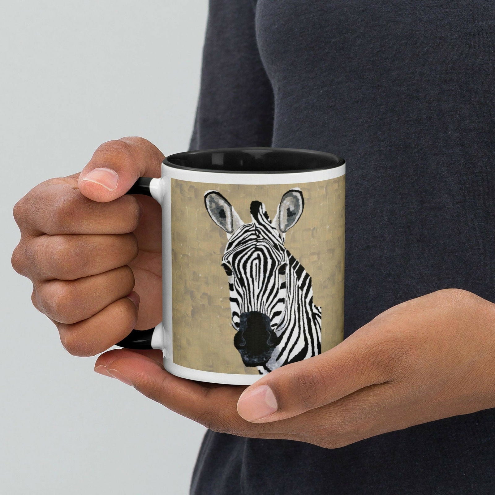 Zebra Mug - Dorrin Gingerich Art