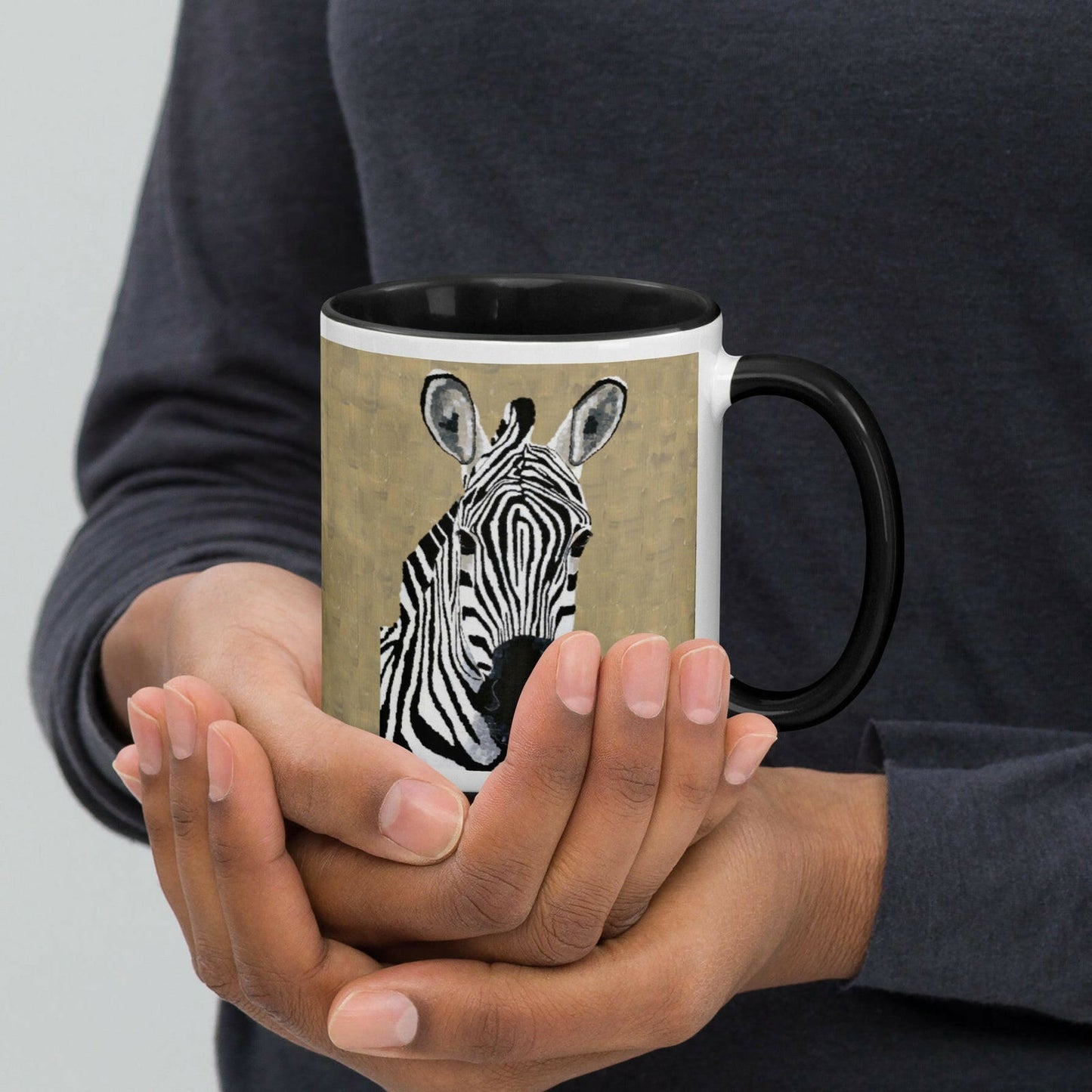 Zebra Mug - Dorrin Gingerich Art