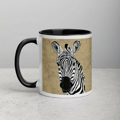 Zebra 1 Mug - Zebra 1 Mug - Dorrin Gingerich Art - Zebra 1 Mug Dorrin Gingerich Art