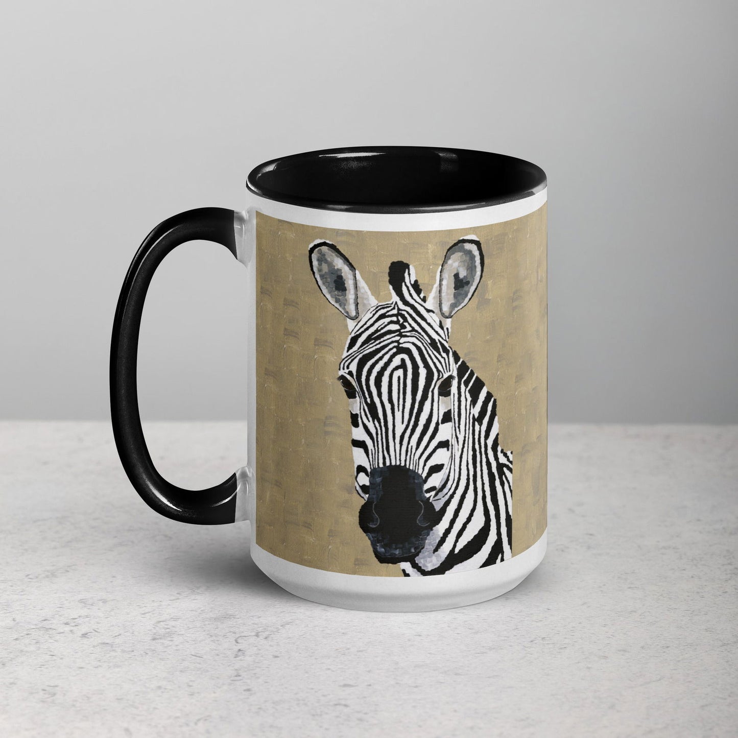 Zebra 1 Mug - Zebra 1 Mug - Dorrin Gingerich Art - Zebra 1 Mug Dorrin Gingerich Art
