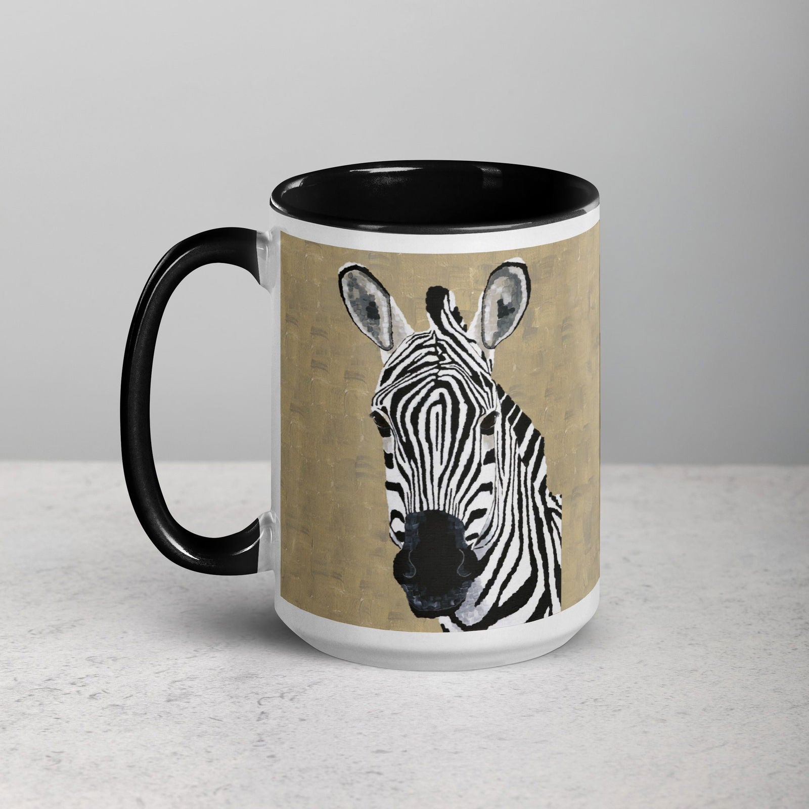 Zebra 1 Mug - Zebra 1 Mug - Dorrin Gingerich Art - Zebra 1 Mug Dorrin Gingerich Art